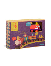 Cargar imagen en el visor de la galería, B. The Critter Express Tren cun Luces y Música - B. Toys 71742