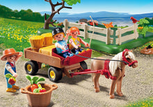 Cargar imagen en el visor de la galería, Country, Compact Set 40 Aniversario: Prado y carreta con ponis -  Playmobil 5457