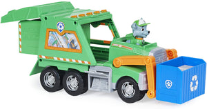 Paw Patrol Patrulla Canina Rocky Camion Reciclaje Spin Master 42030945 ayuda a Rocky a reciclar la basura manualmente