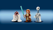 Cargar imagen en el visor de la galería, Caza Estelar Jedi de Obi-Wan Modelo para construir Caza Estelar Jedi de Obi-Wan Kenobi (75333): 2 minifiguras LEGO®: Obi-Wan Kenobi (con una espada láser) y, por primera vez, Taun We; contiene también una figura LEGO del droide astromecánico R4-P17 