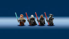 Carregar imagem no visualizador da galeria, ransporte Inquisitorial Scythe Lego (75336): Con este juguete de construcción, los fans de Star Wars: Obi-Wan Kenobi podrán interpretar batallas llenas de tensión entre los inquisidores imperiales y Obi-Wan • 4 minifiguras