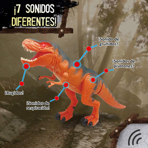 Tyrannosaurus Rex movimientos y sonidos reales -Worldbrands 80089