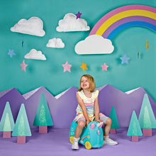 Carregar imagem no visualizador da galeria, Maleta Correpasillos y equipaje de mano infantil. Una el Unicornio - Trunki 80287