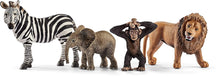 Cargar imagen en el visor de la galería, Wild Life, Set 4 figuras animales de África - Schleich 42387