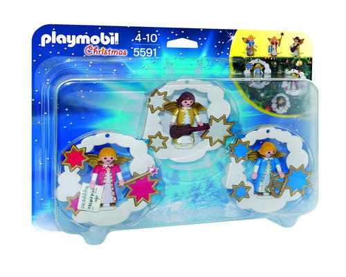 Adornos Navidad,  Ángeles para el Árbol - Playmobil 5591