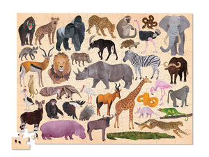 CROCODILE CREEK - Puzle en caja 100 piezas - Animales salvajes - CC-384054-2