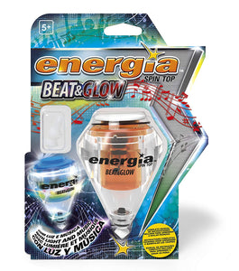 Chicos  Peonza Energía Beat&Glow Naranja - Fábrica de Juguetes 89025