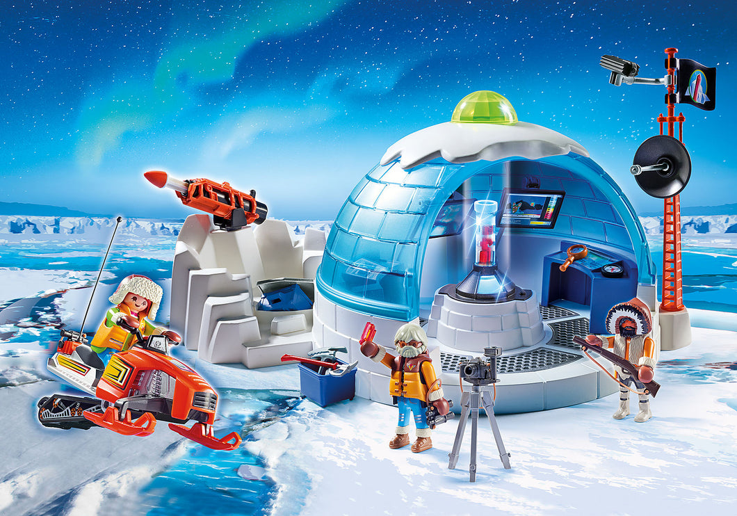 Action Cuartel Polar de Exploradores - Playmobil 9055