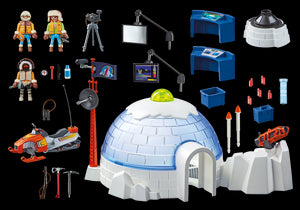 Action Cuartel Polar de Exploradores - Playmobil 9055