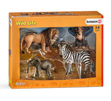 Carregar imagem no visualizador da galeria, Wild Life, Set 4 figuras animales de África - Schleich 42387