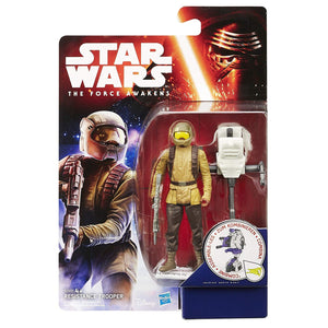 Star Wars. El Despertar de la Fuerza. Figura Resistance Trooper 9.5cm - Hasbro B3445-B3451