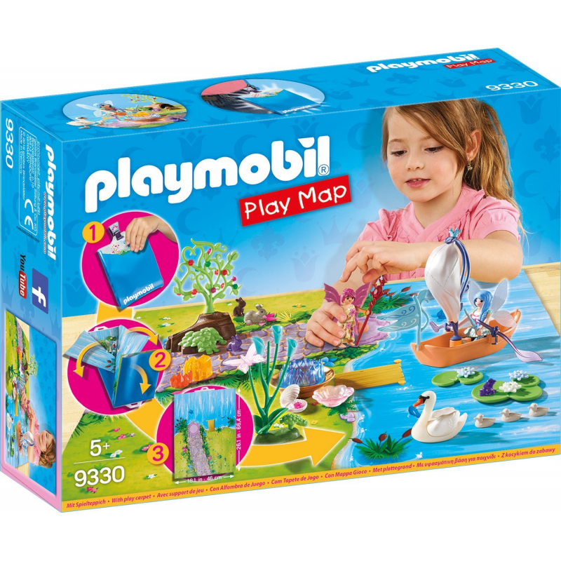 Play Map, Mapa El Lago de las Hadas - Playmobil 9330