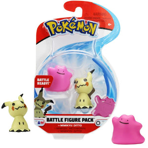 Pokémon Battle Figure Pack Mimikyu + Ditto 95011 Mimiqui y Métamorph Caben en la bola Pokémon