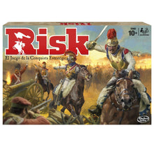 Carregar imagem no visualizador da galeria, Risk Hasbro B7404 Forma tu ejército y lidera tus tropas a la gloria en el mejor juego de combate estratégico 
