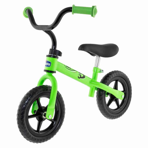 Bici Chicco Verde 171605 La bicicleta sin pedales que ayuda a desarrollar su equilibrio sobre 2 ruedas a partir de 2 años