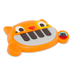 Piano Mini Meowmusic BX2004 B Toys 72004 gatito musical 9 teclas resistentes que se iluminan con vivos colores al tocarlas