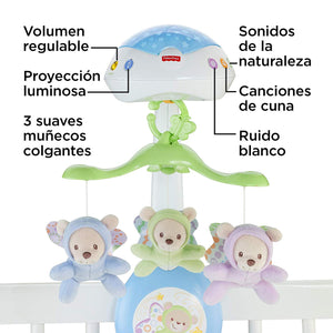Sylvanian Families ® Cuna de bebé con móvil 