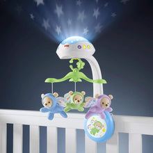 Cargar imagen en el visor de la galería, Fisher-Price Móvil ositos voladores, juguete de cuna proyector para bebé - Mattel CDN41