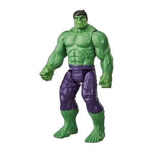 Avengers Marvel Hulk Titan Hero Series Hasbro E7475 figura de 30 cm articulada en brazos y piernas