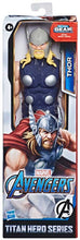 Carregar imagem no visualizador da galeria, Avengers Marvel Thor Titan Hero Series Hasbro E7879 figura de 30 cm articulada en brazos y piernas