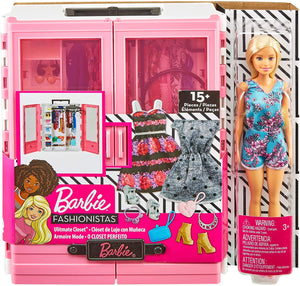 Superarmario de Barbie + Muñeca - Mattel GBK12