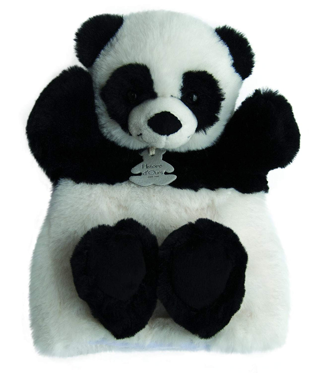Histoire d'Ours, Oso Panda Marioneta Doudou 25 cm. - Doudou et Compagnie HO2595