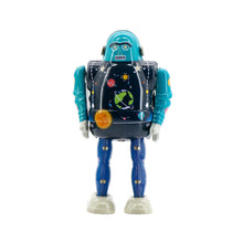 Cargar imagen en el visor de la galería, Robot Star Bot Edición Limitada Mr &amp; Mrs Tin 928005 especial para coleccionistas robot de hojalata que anda al darle cuerda