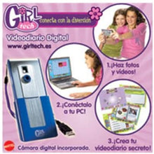 Cargar imagen en el visor de la galería, Girl Tech Videodiario Digital - Mattel N0248