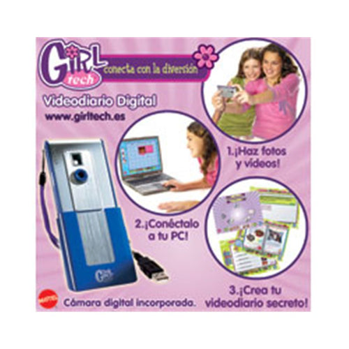 Girl Tech Videodiario Digital - Mattel N0248
