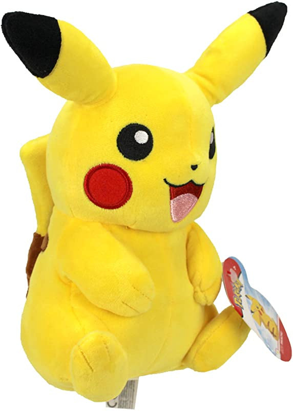 Peluche Pokémon d'un Pikachu assis 20 cm - Weebs 'R Us