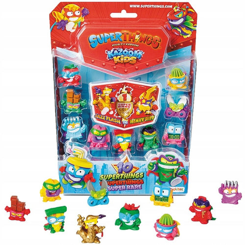 SuperThings Blister con 9 figuritas normales y 1 super raro Kazoom Kids Rivals of Kaboom
