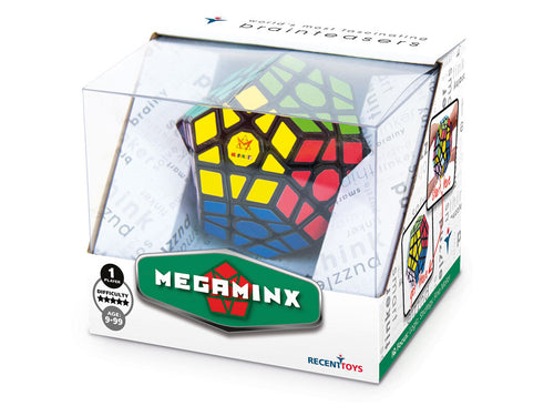 Megaminx Meffert's Brainteasers Recent Toys Cayro R5053 con 50 piezas móviles dodecaedro 12 caras 