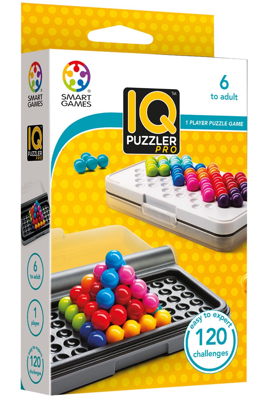 Smart Games IQ Puzzler Pro Lúdilo SG455 juego de ingenio 120 retos progresivos, lógica, concentración, viso espacial