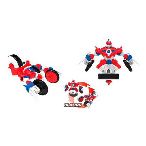 Spin Racers X-Treme, Blazing 2 en 1 Racer'n Fighter - CyP  SR01