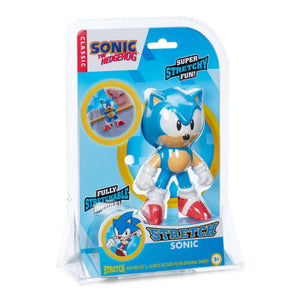 Sonic the Hedgehog; un nuevo personaje de Stretch para coleccionar. Se estiran hasta 4 veces su tamaño y vuelven siempre a su forma original. Estira, tuerce, retuérceles 