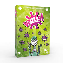 Carregar imagem no visualizador da galeria, Virus juego de cartas  Su objetivo es competir para ser el primero en erradicar el virus y en tener 4 órganos sanos