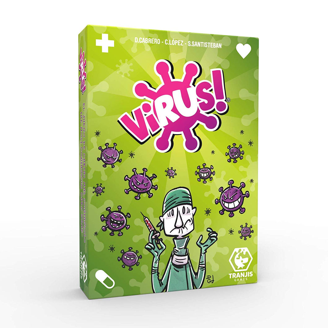 Virus juego de cartas  Su objetivo es competir para ser el primero en erradicar el virus y en tener 4 órganos sanos
