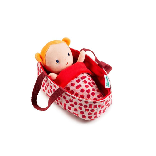 Agata Bebé - Lilliputiens Tendrá que cuidar esta muñeca como si se tratase de un bebé de verdad. Cámbiale el pañal, vístele y desvístele. Se la podrá llevar donde quiera y dormirla en su capazo. 