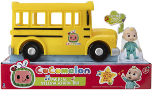 CoComelon Autobús Musical del Cole, color amarillo. Musical Yellow School Bus.