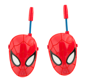 Walkie-talkie con diseño exclusivo de la máscara de Spider-Man.