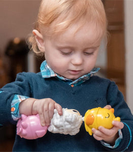 Lalaboom Cuentas de Animales Lalaboom, el juguete que desarrolla paso a paso la motricidad y la capacidad cognitiva de los niños. De 10 a 36 meses