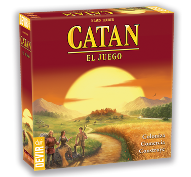 Catán El Juego Devir BGCATAN juego de mesa familiar fenómeno mundial aúna estrategia astucia y capacidad para negociar