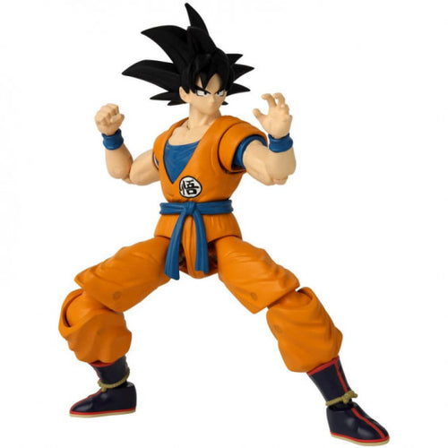 Figura de GOKU de la serie Dragon Stars de Dragon Ball Super. Con 17 puntos de articulación y 17 cm. de largo