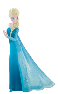 Disney Frozen Elsa Figura Bullyland 12961 plástico Pintada a mano. Mide 10 cm vestido azul de la primera película