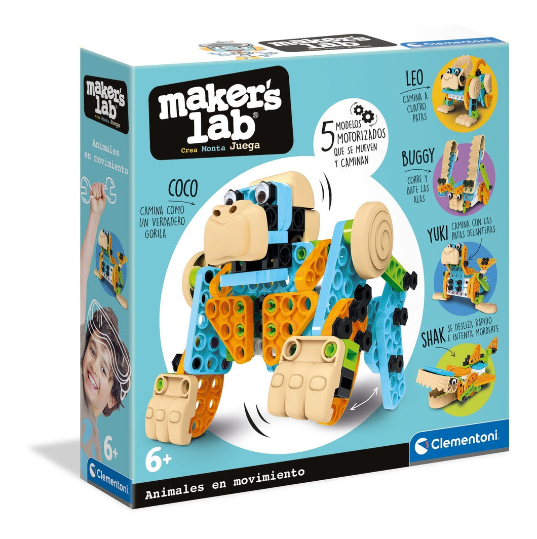Maker's Lab Animales con Movimiento - Clementoni 55374