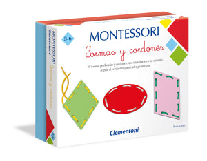 Montessori Formas y Cordones - Clementoni 55293