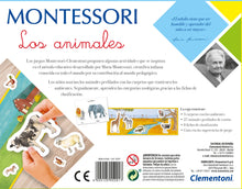 Cargar imagen en el visor de la galería, Montessori Los Animales - Clementoni 55291