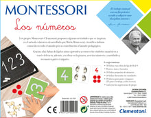 Cargar imagen en el visor de la galería, Montessori Los números - Clementoni 55295