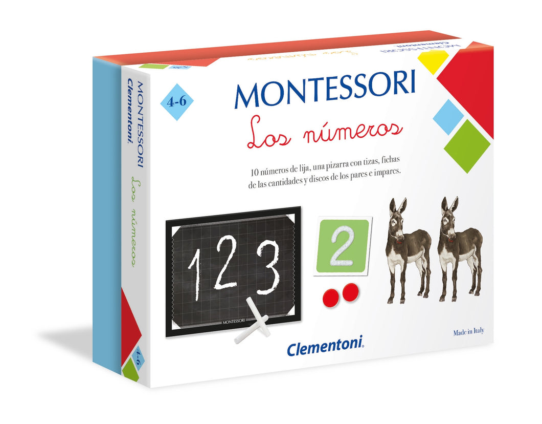 Montessori Los números - Clementoni 55295