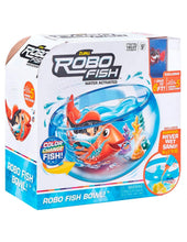 Cargar imagen en el visor de la galería, Robo Fish Pecera Bandai 7126 Pez robótico que se mueve en 5 direcciones En contacto con el agua cambia de color y nada